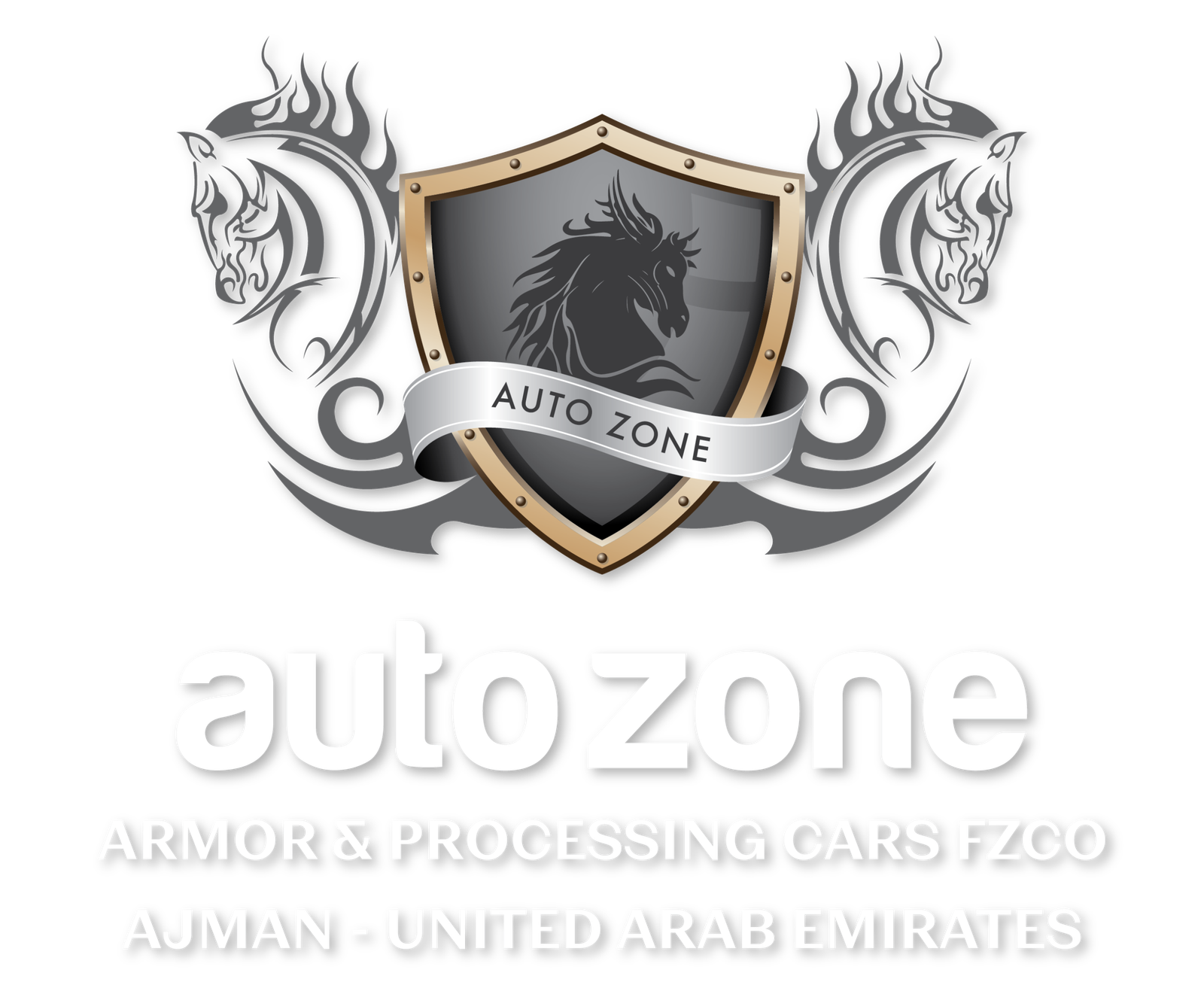 AutoZone Armor and Processing Cars FZCO logo, Ajman